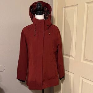 Pendleton Women's Red Rain Jacket Size S